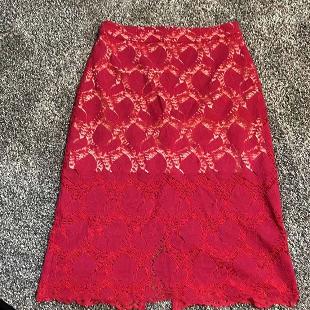 The Room Lace Pencil Skirt
